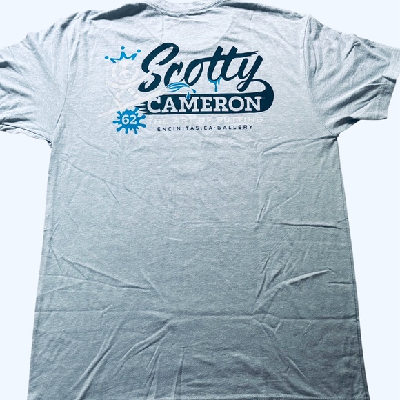 NWT SCOTTY CAMERON GALLERY Circle T PEACE PAINTER BRUSHMARK Tee Shirt L XL XXL - Picture 1 of 7